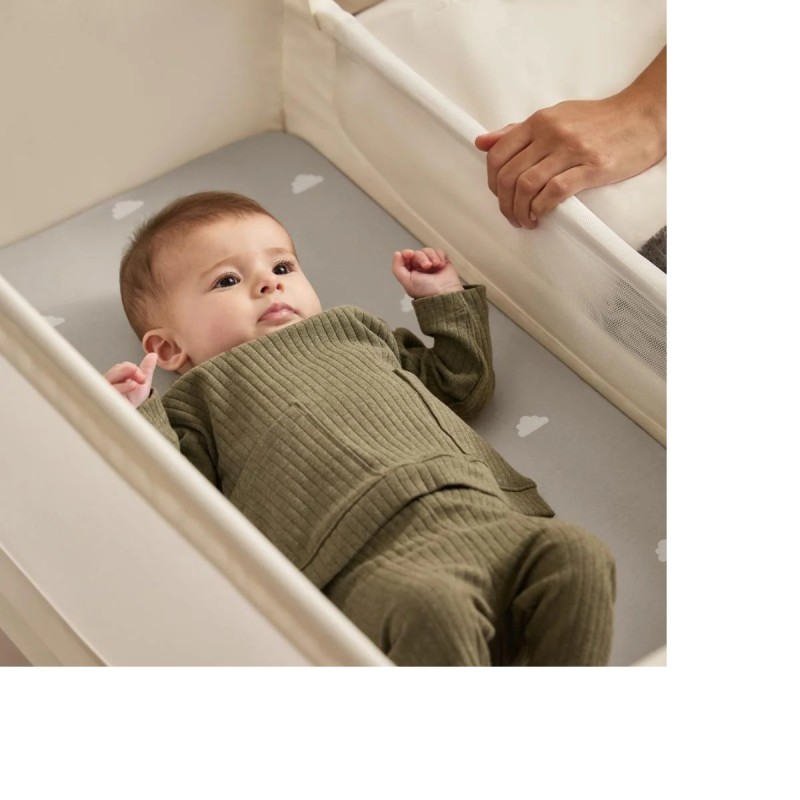 SNUZ ΣΕΤ ΣΕΝΤΟΝΙΑ 2 ΤΕΜΑΧΙΩΝ ΓΙΑ ΛΙΚΝΟ 44 x 80 cm GREY/CLOUD