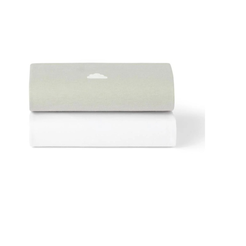 SNUZ ΣΕΤ ΣΕΝΤΟΝΙΑ 2 ΤΕΜΑΧΙΩΝ ΓΙΑ ΛΙΚΝΟ 44 x 80 cm GREY/CLOUD