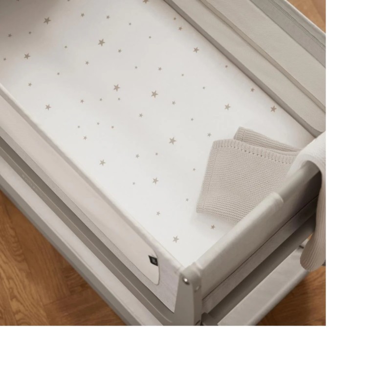 SNUZ ΣΕΤ ΣΕΝΤΟΝΙΑ 2 ΤΕΜΑΧΙΩΝ ΓΙΑ ΛΙΚΝΟ 44 x 80 cm WHITE/STAR