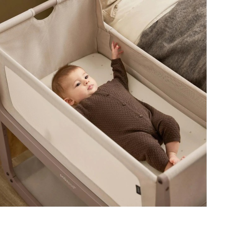 SNUZ ΣΕΤ ΣΕΝΤΟΝΙΑ 2 ΤΕΜΑΧΙΩΝ ΓΙΑ ΛΙΚΝΟ 44 x 80 cm CASHMERE/CROSS