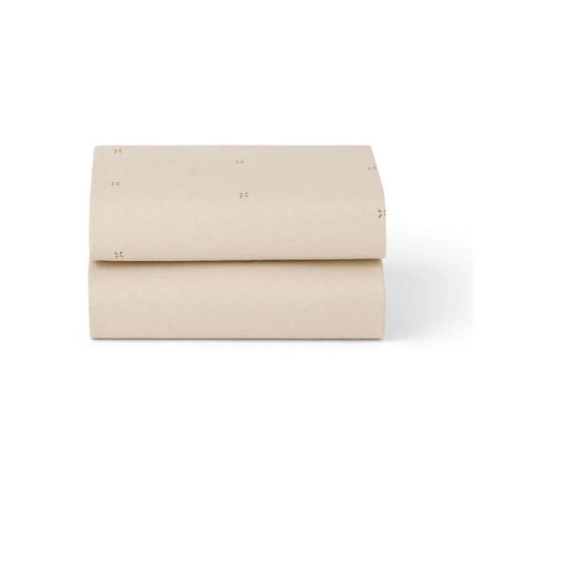 SNUZ ΣΕΤ ΣΕΝΤΟΝΙΑ 2 ΤΕΜΑΧΙΩΝ ΓΙΑ ΛΙΚΝΟ 44 x 80 cm CASHMERE/CROSS