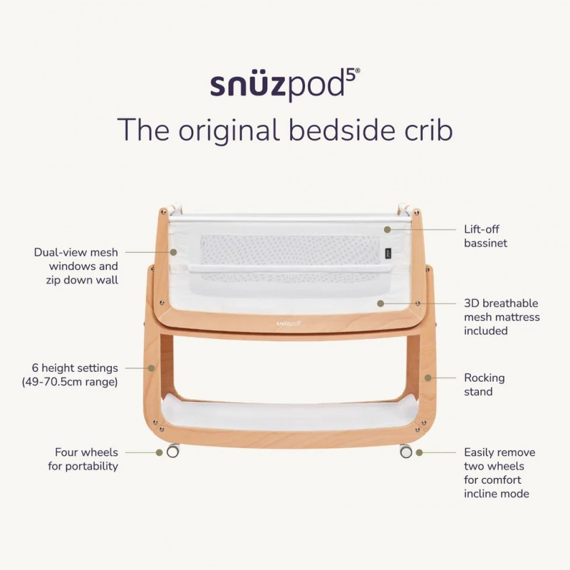 SNUZ ΒΡΕΦΙΚΟ ΛΙΚΝΟ SNUZPOD5 TERRACOTTA