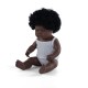 ΚΟΥΚΛΑ AFRICAN GIRL 38CM ΜΕ ΕΣΩΡΟΥΧΑ