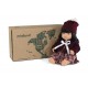 Miniland σετ παιδική κούκλα με ρούχα 38 cm girl