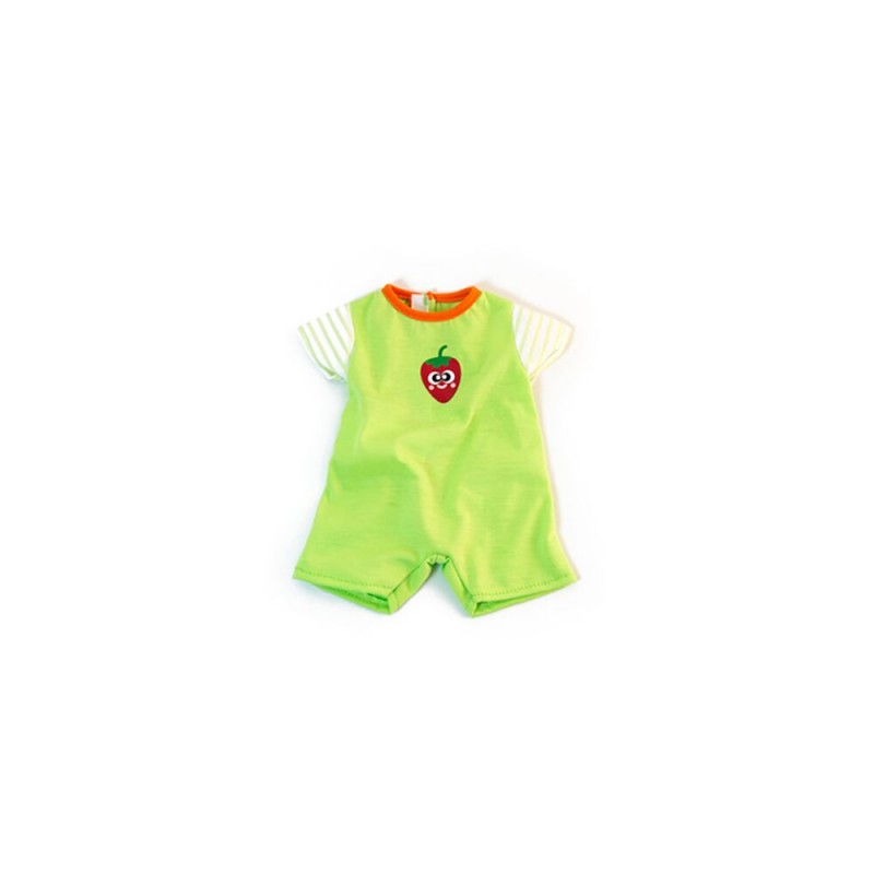 Miniland ΣΕΤ ΡΟΥΧΑ ΓΙΑ ΚΟΥΚΛΑ WARM WEATHER GREEN PJS 38 CM 