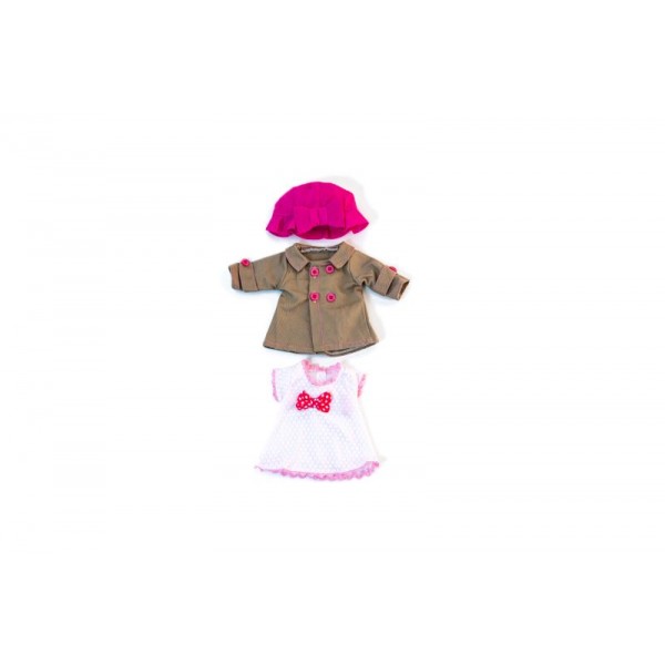 ΣΕΤ ΡΟΥΧΑ ΓΙΑ ΚΟΥΚΛΑ MILD WEATHER HAT SET 32 ΕΚ