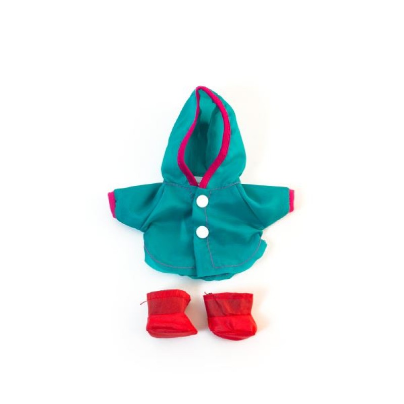 ΣΕΤ ΡΟΥΧΑ ΓΙΑ ΚΟΥΚΛΑ RAINCOAT+BOOTS 21 ΕΚ