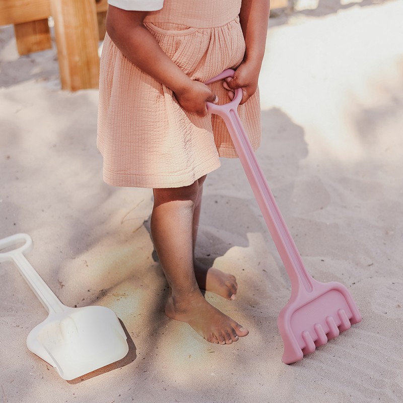 Miniland Eco Σετ Φτυάρι Και Τσουγκράνα Παραλίας Warm