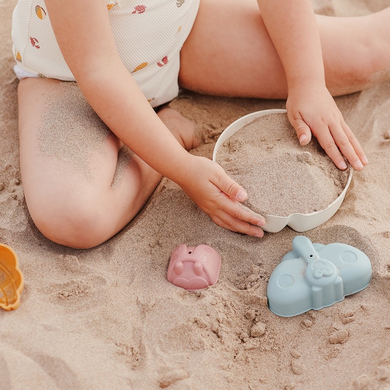 Miniland Eco Sand Σετ Καλούπια Παραλίας 4 τμχ Για 18-72 Μηνών Warm