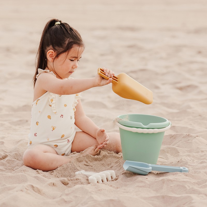 Miniland  Eco Junior Sand Σετ Με Κουβαδάκι Για Παραλία 4 τμχ Για 18-72 Μηνών Cool