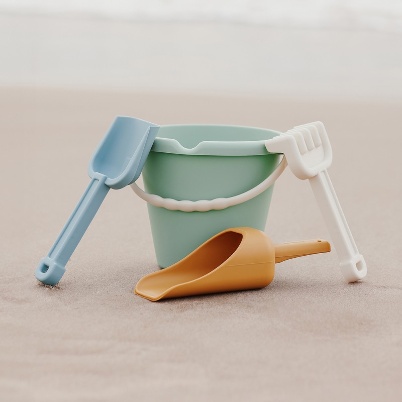 Miniland  Eco Junior Sand Σετ Με Κουβαδάκι Για Παραλία 4 τμχ Για 18-72 Μηνών Cool