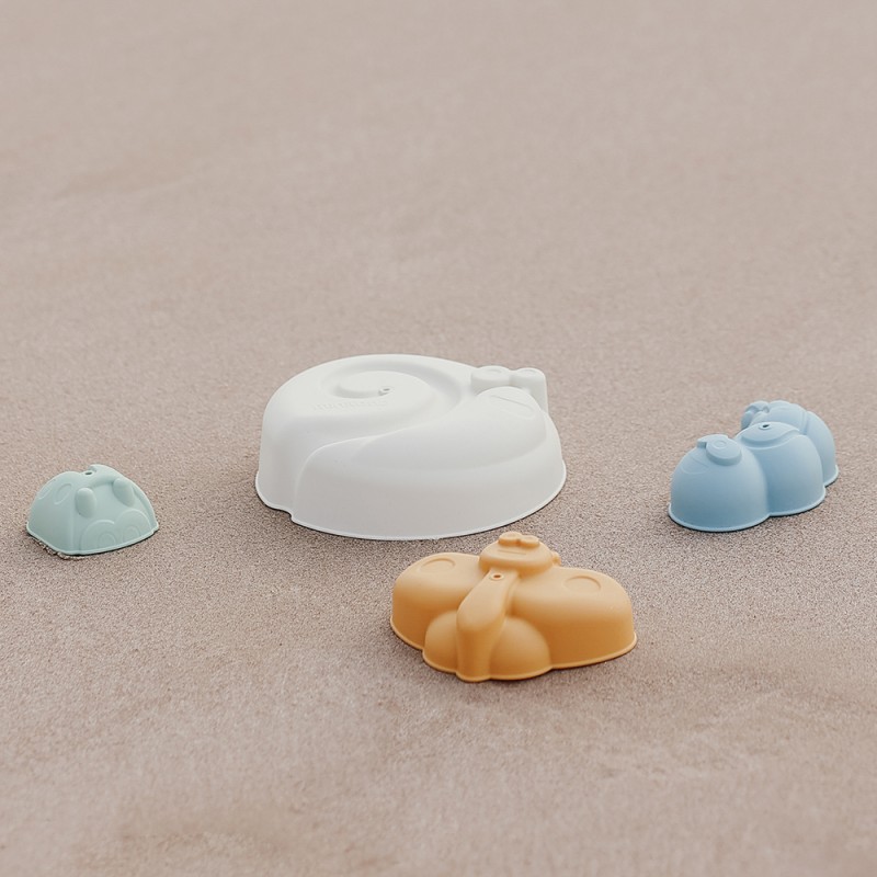 MINILAND ΣΕΤ ΚΑΛΟΥΠΙΑ ΠΑΡΑΛΙΑΣ ECO SAND MOLDS SET COOL