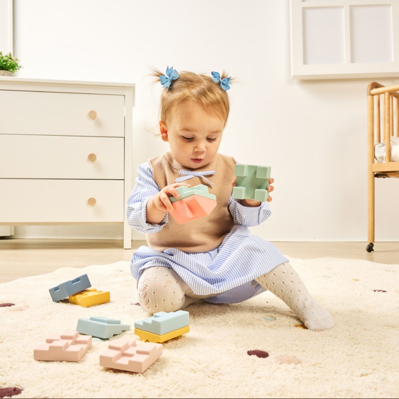 MINILAND ΜΑΛΑΚΑ ΤΟΥΒΛΑΚΙΑ ΣΤΟΙΒΑΞΗΣ  - SOFT BUILDING BLOCKS