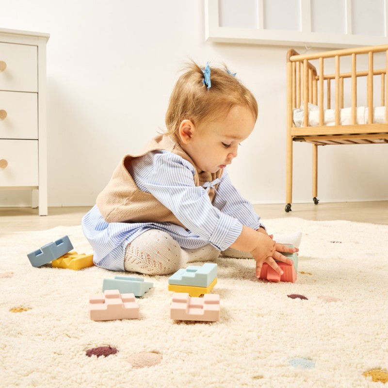 MINILAND ΜΑΛΑΚΑ ΤΟΥΒΛΑΚΙΑ ΣΤΟΙΒΑΞΗΣ  - SOFT BUILDING BLOCKS