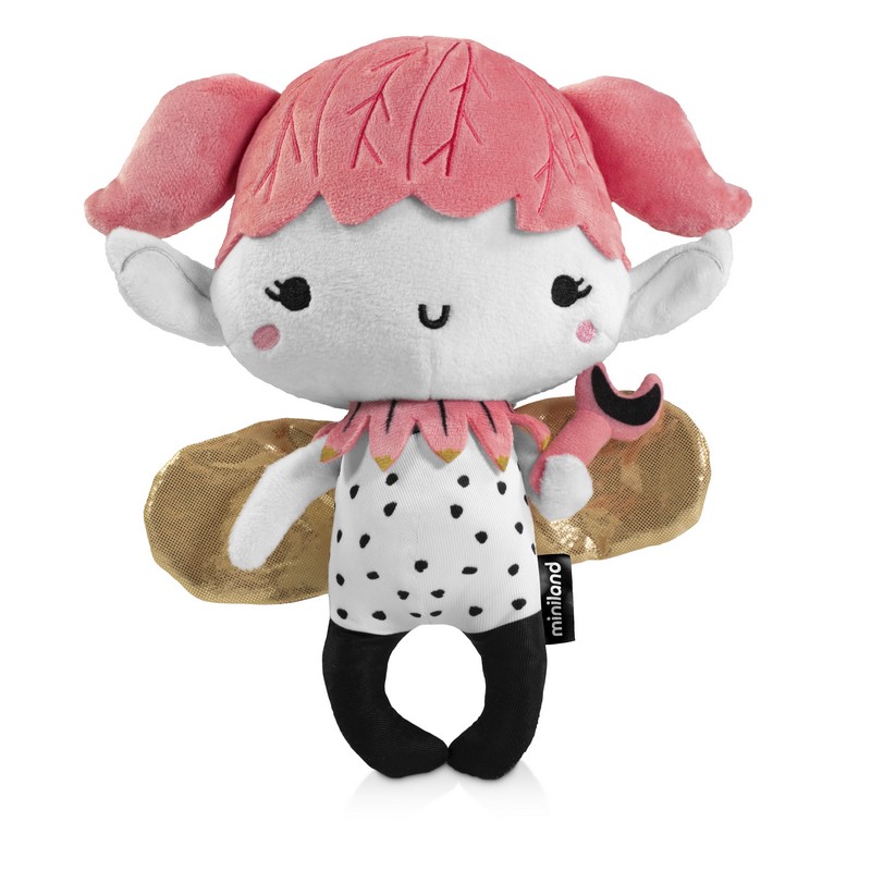 Miniland Κούκλα Νανουρίσματος Dreambuddy Fairy από Ύφασμα με Μουσική για Νεογέννητα