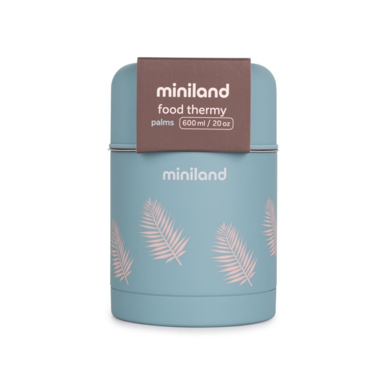 Miniland Terra food thermos θερμός φαγητού blue 600ml 