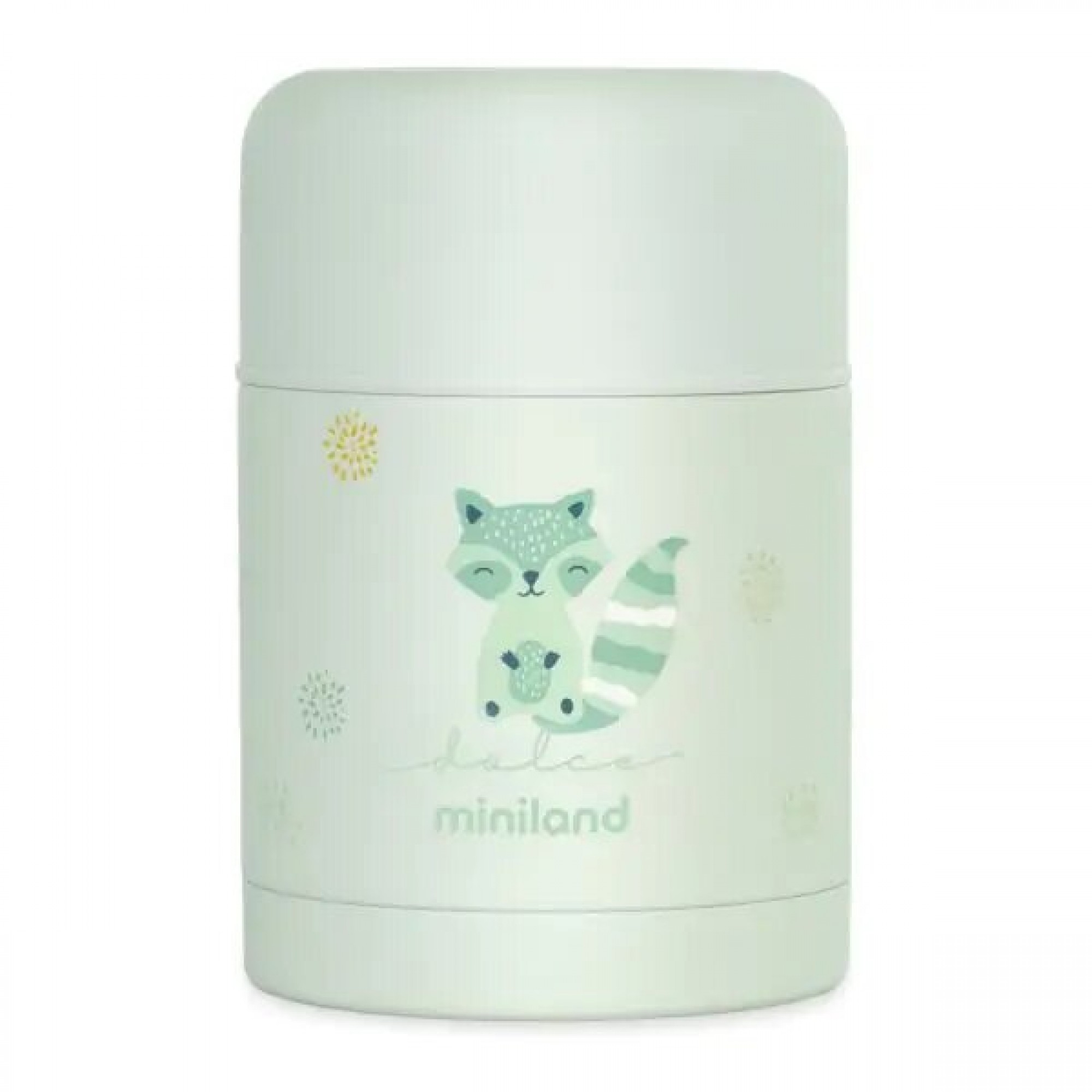 Miniland ΘΕΡΜΟΣ ΦΑΓΗΤΟΥ DOLCE 600 ML MINT 
