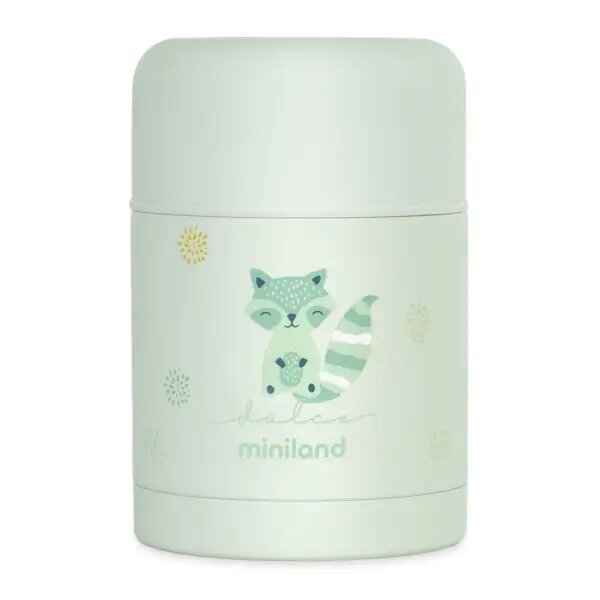 Miniland ΘΕΡΜΟΣ ΦΑΓΗΤΟΥ DOLCE 600 ML MINT