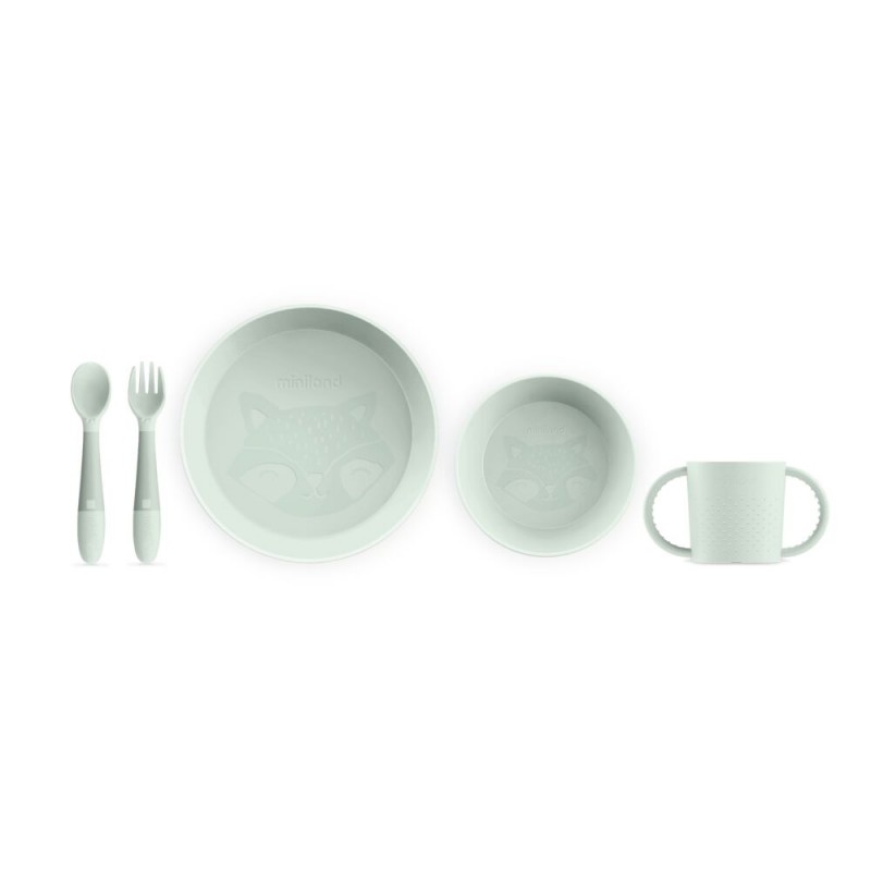 Miniland ΣΕΤ ΦΑΓΗΤΟΥ MEAL SET ROUND MINT 