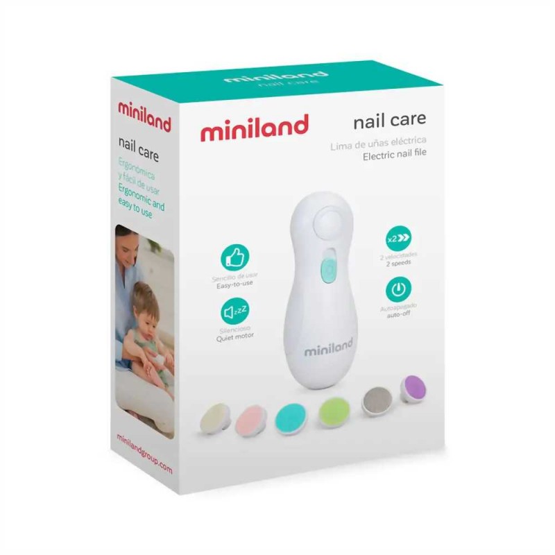 MINILAND BABY NAIL TRIMMER ΗΛΕΚΤΡΙΚΗ ΠΑΙΔΙΚΗ ΛΙΜΑ