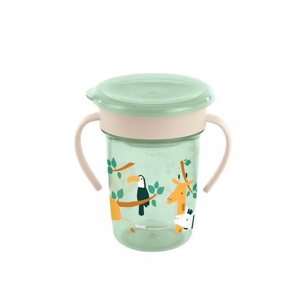 MINILAND ΠΑΙΔΙΚΟ ΠΟΤΗΡΑΚΙ 360 SIPPY CUP JUNGLE 270 ML