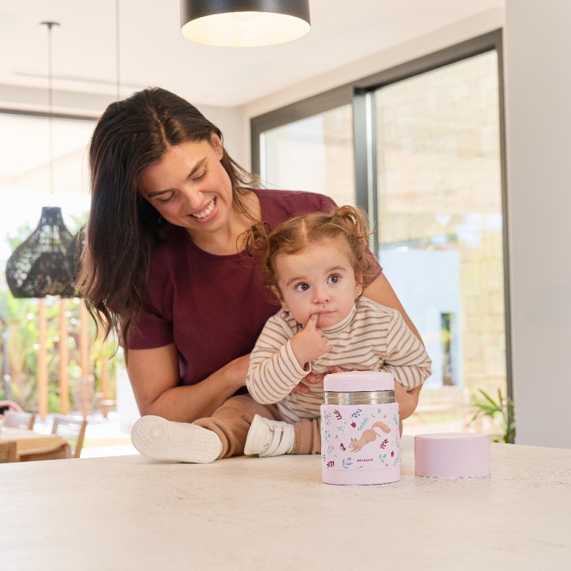 Miniland Θερμός Φαγητού 600ml Squirrel