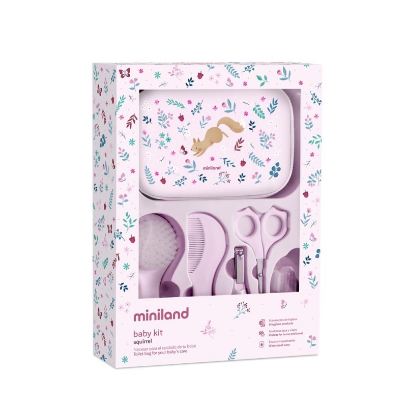 Miniland Βρεφικό Σετ Περιποίησης 6 τμχ Squirrel