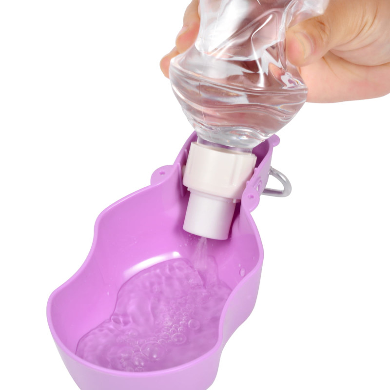 PETIGIO ΦΟΡΗΤΟ ΜΠΟΥΚΑΛΙ ΝΕΡΟΥ ΓΙΑ ΣΚΥΛΟΥΣ 280 ML ΜΩΒ