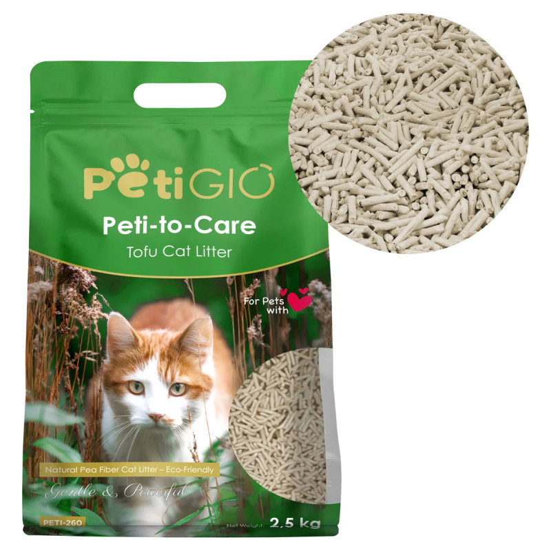 PETIGIO ΦΥΣΙΚΗ ΑΜΜΟΣ ΓΑΤΑΣ TOFU NATURAL