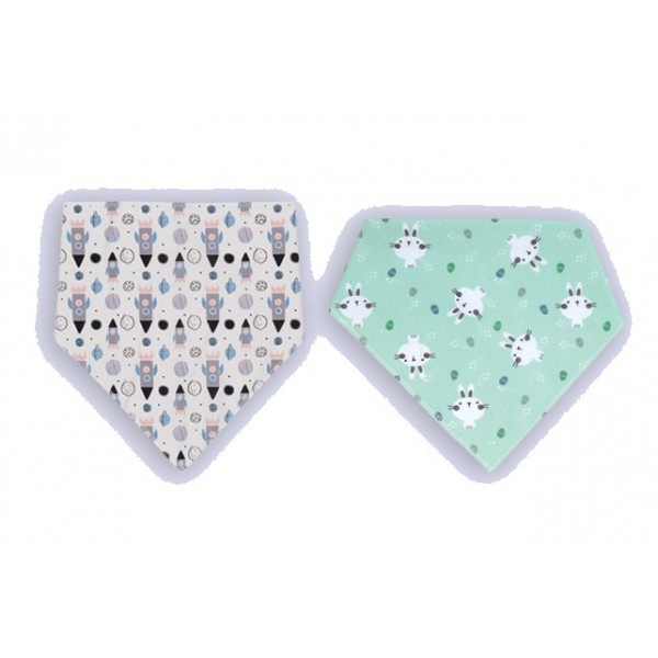 X-TREME BABY ΣΕΤ 2 ΣΑΛΙΑΡΕΣ ΦΟΥΛΑΡΙ ΠΕΤΣΕΤΑ 21 x 30 CM