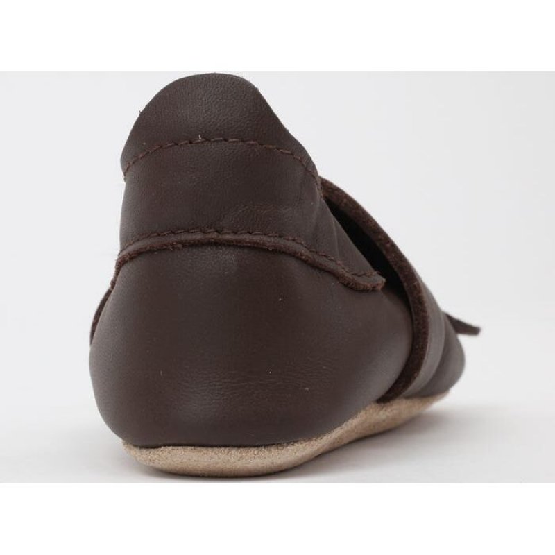 Bobux Βρεφικό Παπούτσι Softsole Cub Chocolate M 9-15m