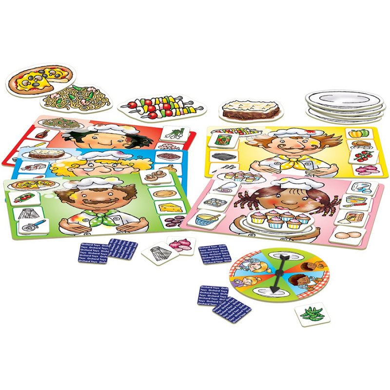 Orchard Toys Επιτραπέζιο Παιχνίδι Crazy Chefs Game