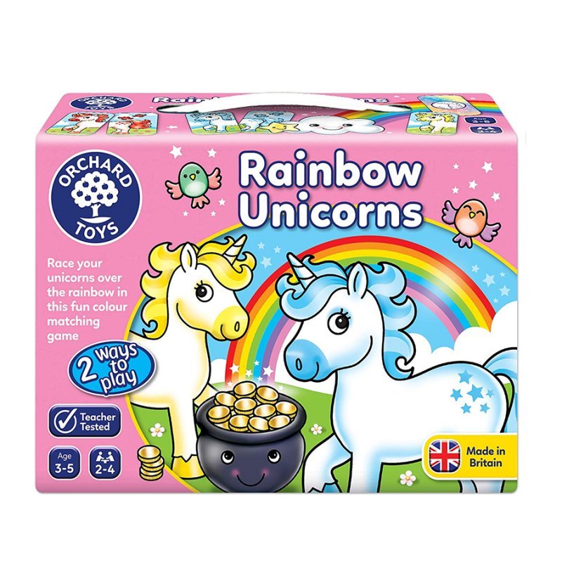 Orchard Toys Επιτραπέζιο Παιχνίδι Rainbow & Unicorns