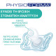 Chicco Πιπίλες Light PhysioForma Νύχτας Για 2-6 Μηνών 2τμχ