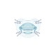 Chicco Πιπίλα Όλο Σιλικόνη PhysioForma Soft Ροζ Για 0-6 Μηνών
