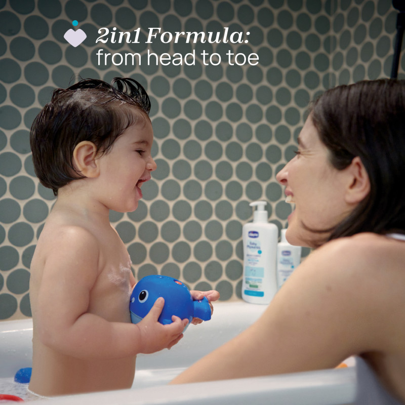 Chicco Baby Moments Αφρόλουτρο & Σαμπουάν 500ml