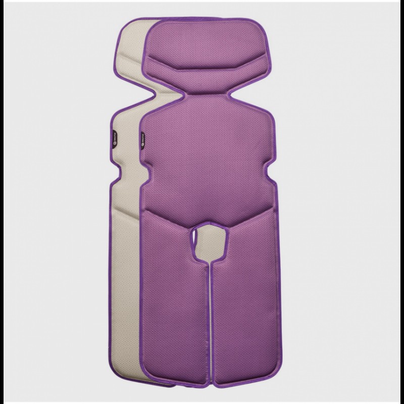 Doolittle Airboard Αντιιδρωτικό κάλυμμα για καρότσι και κάθισμα αυτοκινήτου Size M Cream/Active Lilac