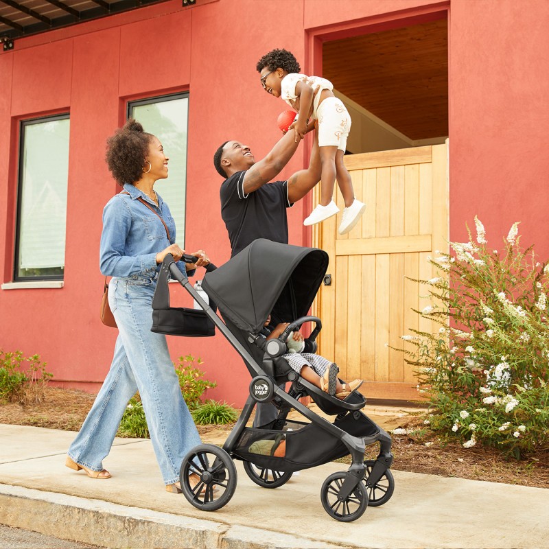 Baby Jogger City Sights Stroller με μπάρα προστασίας Rich Black