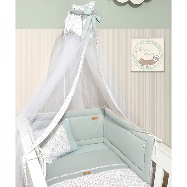 Oliver Baby Des.402 Πάπλωμα & Παπλωματοθήκη 100x140 Μέντα