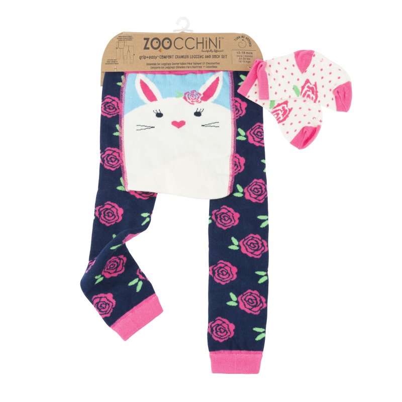 Zoocchini Grip&Easy Σετ Ρούχων για Μπουσούλιμα Bella the Bunny 6-12m