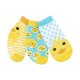 Zoocchini Grip&Easy Βρεφικά Καλτσάκια Puddles the Duck Σετ 3 τμχ