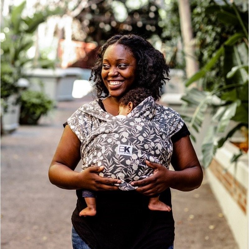 Baby K'tan Μάρσιπος Floral Garden Grey Large