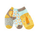 Zoocchini Grip&Easy Βρεφικά Καλτσάκια Leo the Lion 0-24m 3τμχ