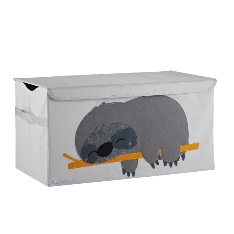 Potwells Κουτί Αποθήκευσης Sloth 64x32x32 cm