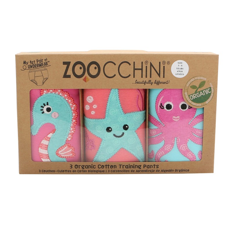 Zoocchini Εκπαιδευτικά Βρακάκια Ocean Pals 2-3 ετών 