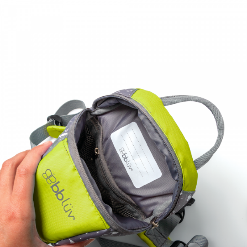Bbluv Pak mini backpack τσαντάκι πλάτης με ιμάντα Lime