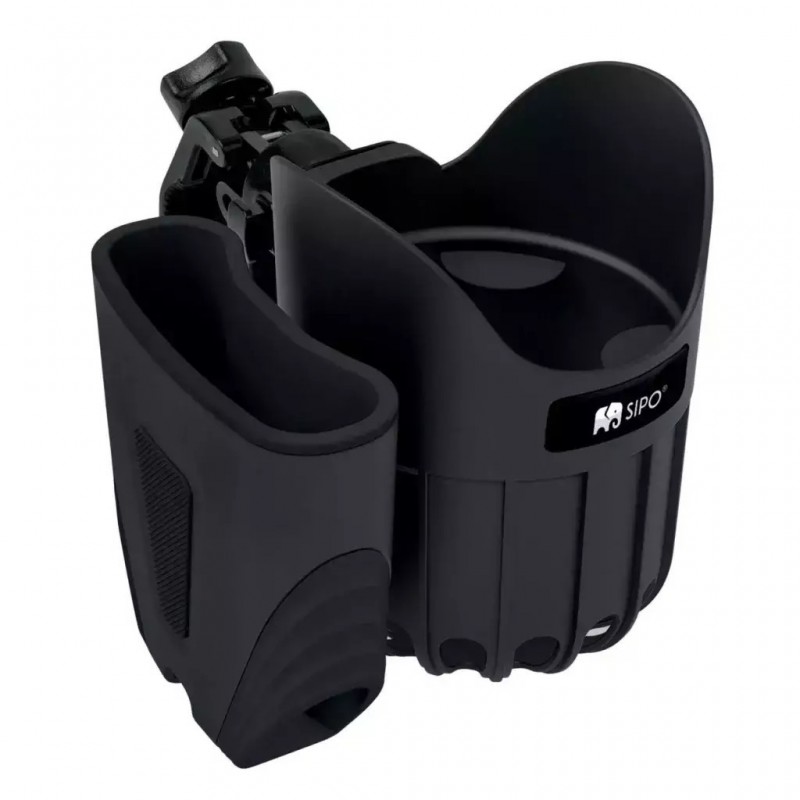 Sipo 2 in 1 Ποτηροθήκη Καροτσιού Με Θήκη Κινητού