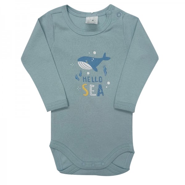 BEBE COONEY ΦΟΡΜ-ΜΠΛΟΥΖΑΚΙ Μ.Μ HELLO SEA 100% ΒΑΜΒ.BLUE SKY 6-.9 3705