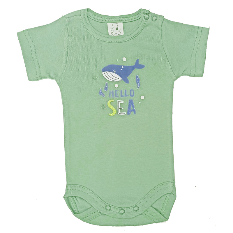 Bebe Cooney Φορμ-Μπλουζάκι Κ.Μ. Helo sea Ελιά 9-12Μ 3709