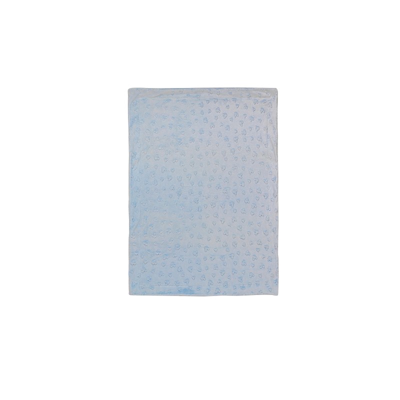 INTERBABY ΚΟΥΒΕΡΤΑ ΑΓΚΑΛΙΑΣ 80X110 CORAL FLEECE DISNEY BLUE 00864-01
